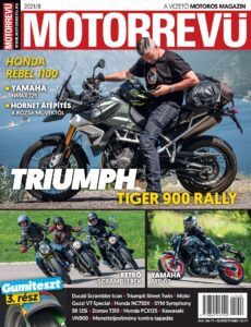 Megjelent a Motorrevü 2021/08 száma