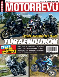Megjelent a Motorrevü 2022/02 száma!