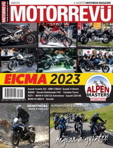 Megjelent a Motorrevü 2023/12 száma
